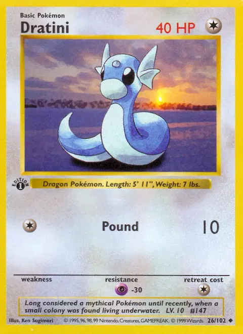 Dratini, Base Set 26/102