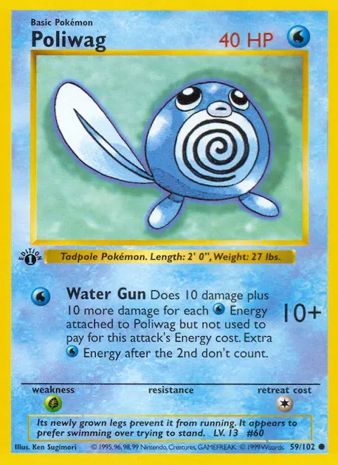 Poliwag, Base Set 59/102
