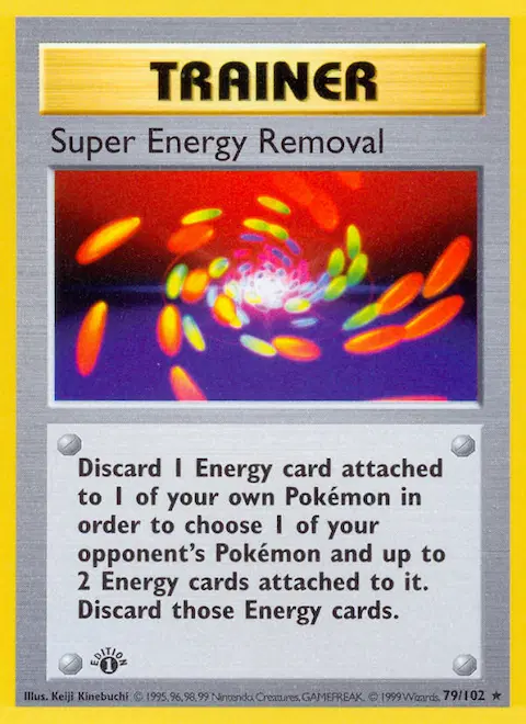 Super Energy Removal, Base Set 79/102
