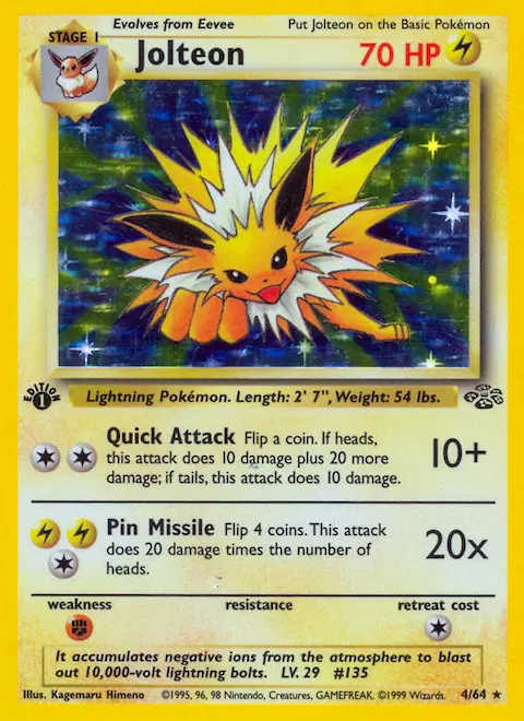 Jolteon, Jungle 4/64