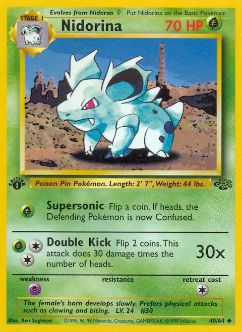 Nidorina, Jungle 40/64
