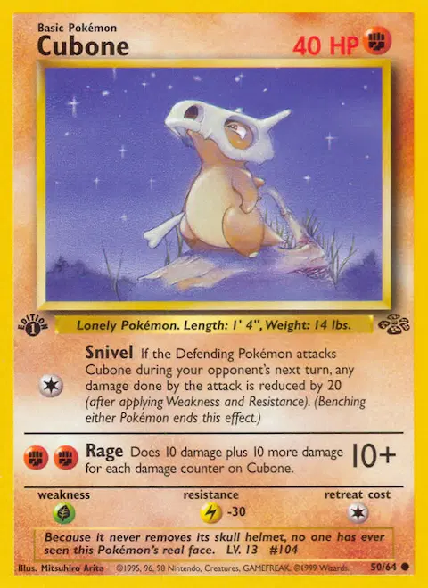 Cubone, Jungle 50/64