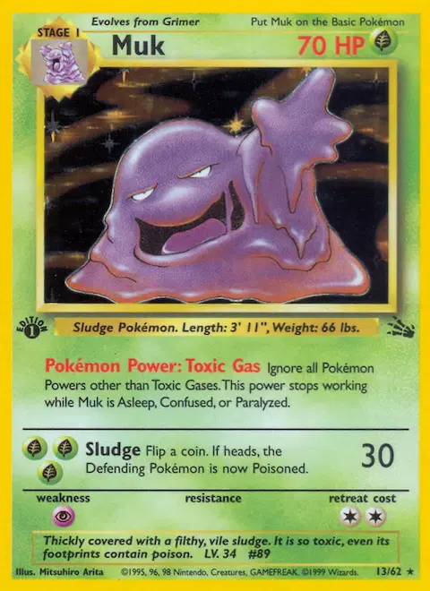 Muk, Fossil 13/62