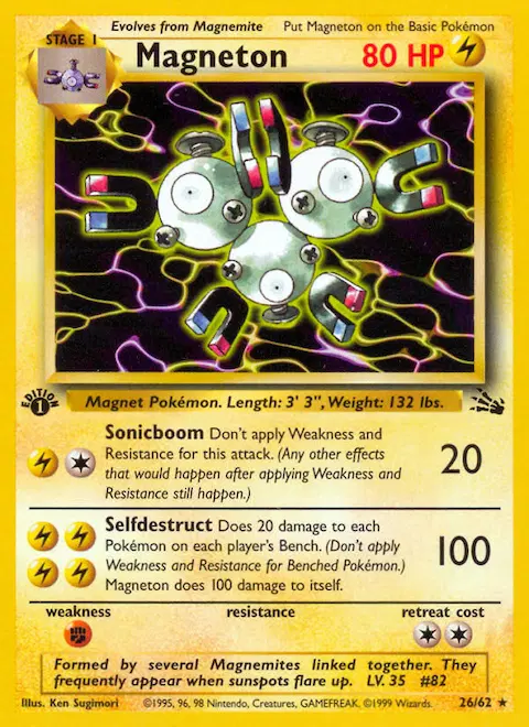 Magneton, Fossil 26/62