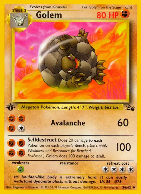Golem, Fossil 36/62