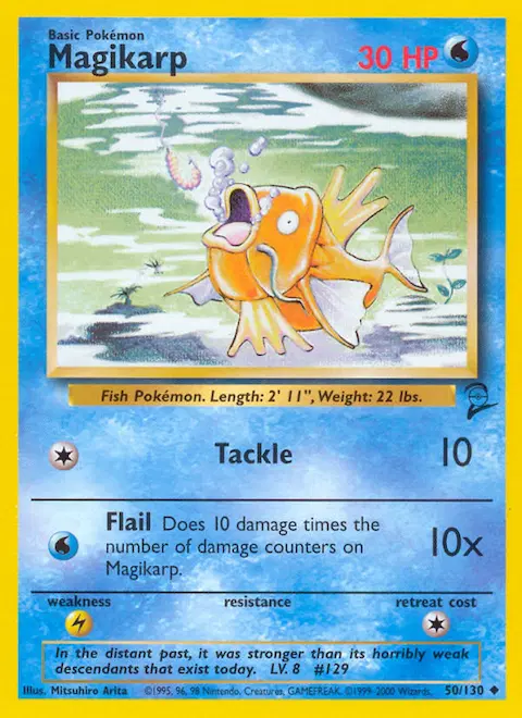 Magikarp, Base Set 2 50/130