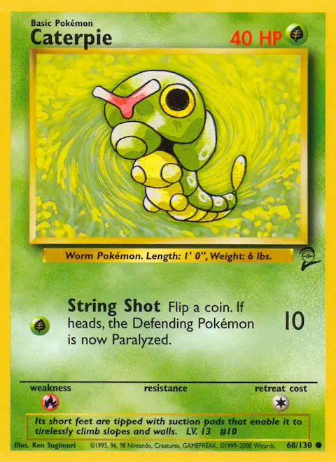 Caterpie, Base Set 2 68/130