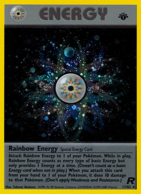 Rainbow Energy, Team Rocket 17/82