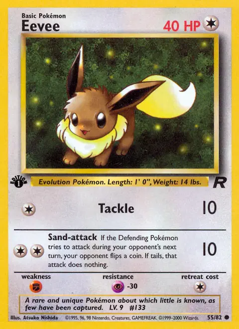 Eevee, Team Rocket 55/82