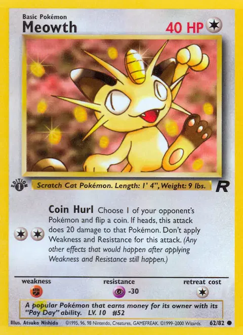 Meowth, Team Rocket 62/82