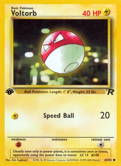 Voltorb, Team Rocket 69/82