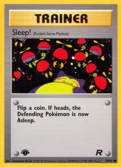Sleep!, Team Rocket 79/82