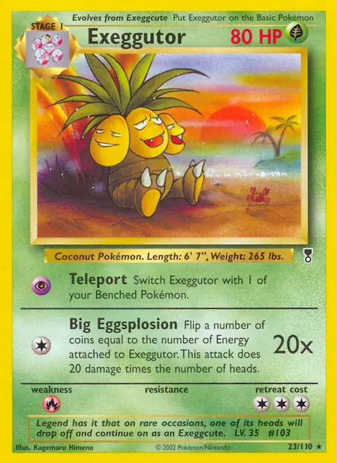 Exeggutor, Legendary Collection 23/110
