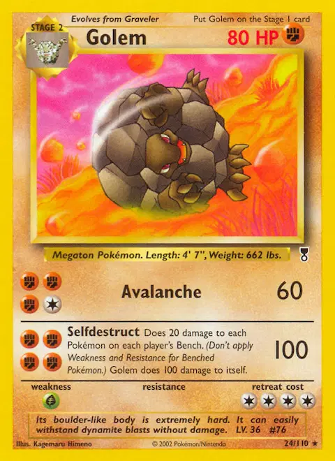 Golem, Legendary Collection 24/110