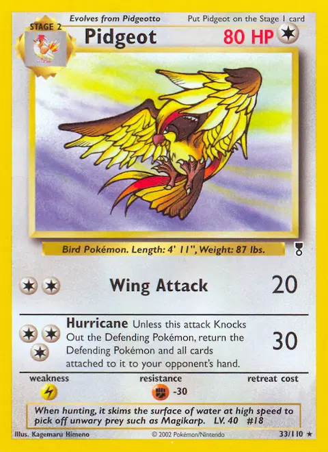 Pidgeot, Legendary Collection 33/110