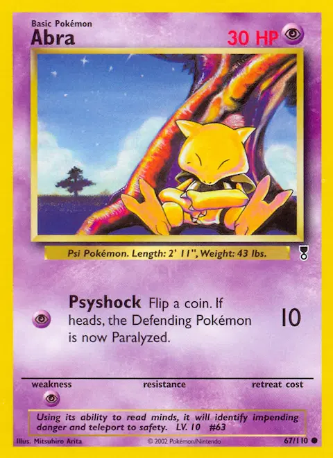 Abra, Legendary Collection 67/110