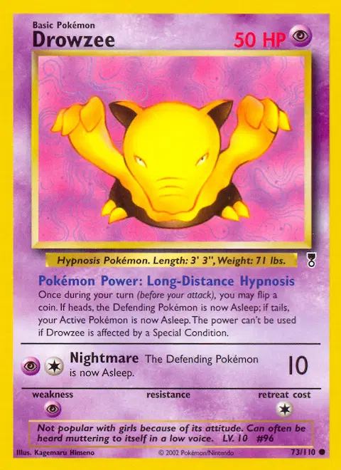 Drowzee, Legendary Collection 73/110