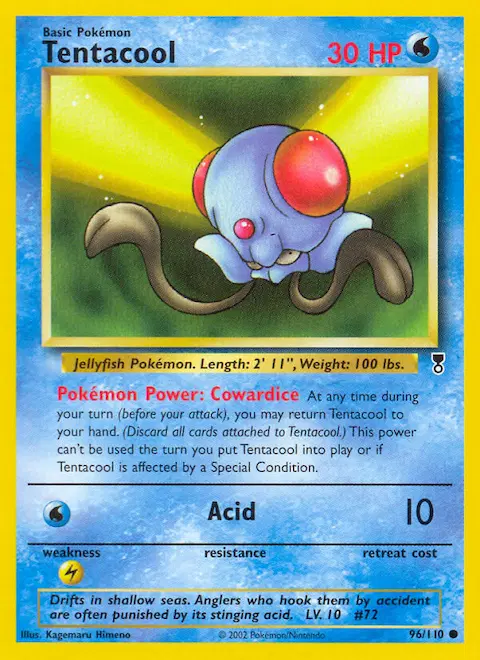Tentacool, Legendary Collection 96/110