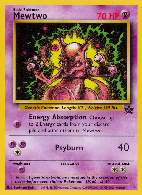 Mewtwo, Wizards Black Star Promos 14/53