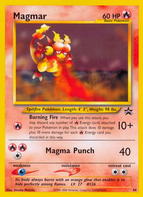 Magmar, Wizards Black Star Promos 44/53
