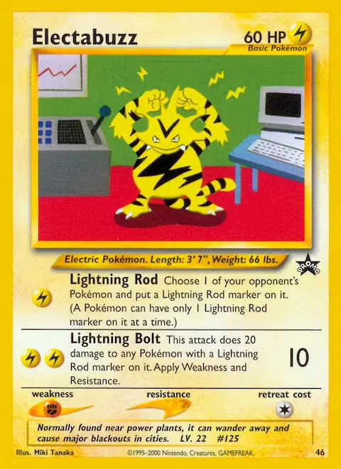 Electabuzz, Wizards Black Star Promos 46/53