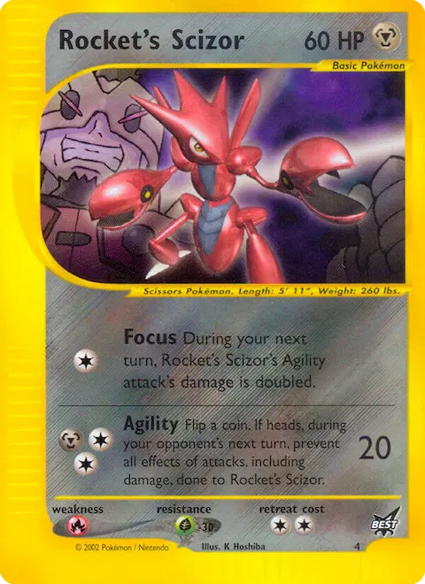 Rocket’s Scizor, Best of game 4/9