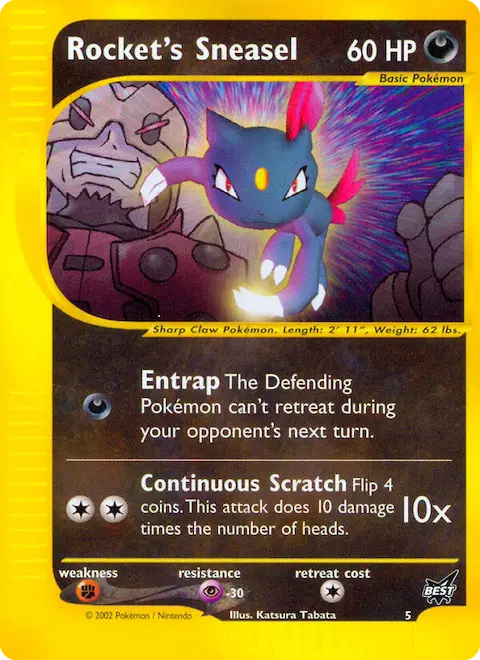 Rocket’s Sneasel, Best of game 5/9