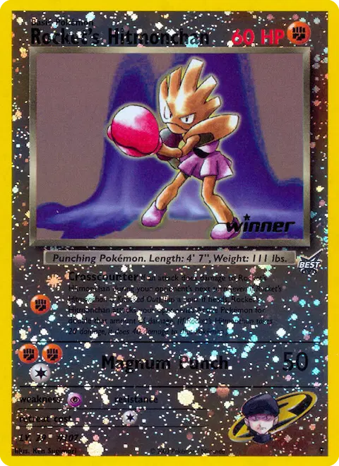 Rocket’s Hitmonchan, Best of game 9/9