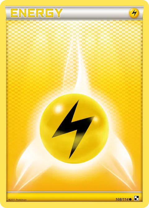 Lightning Energy, Black & White 108/114