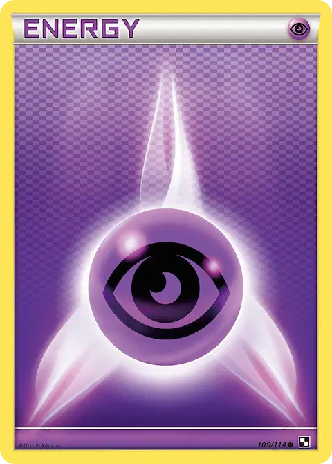 Psychic Energy, Black & White 109/114