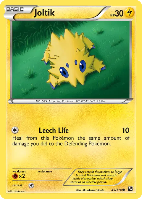 Joltik, Black & White 45/114