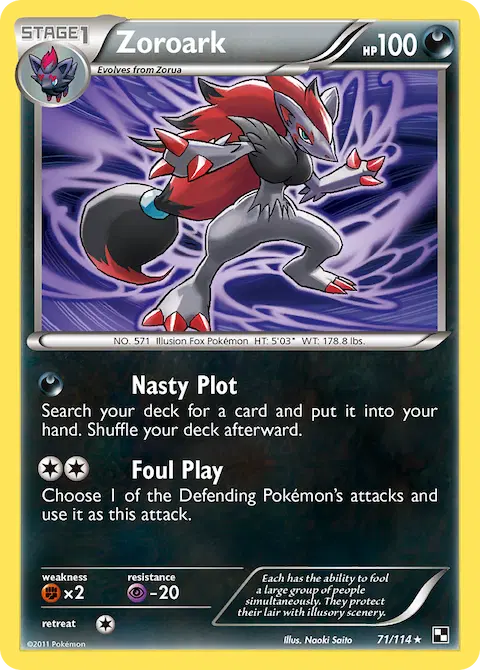 Zoroark, Black & White 71/114