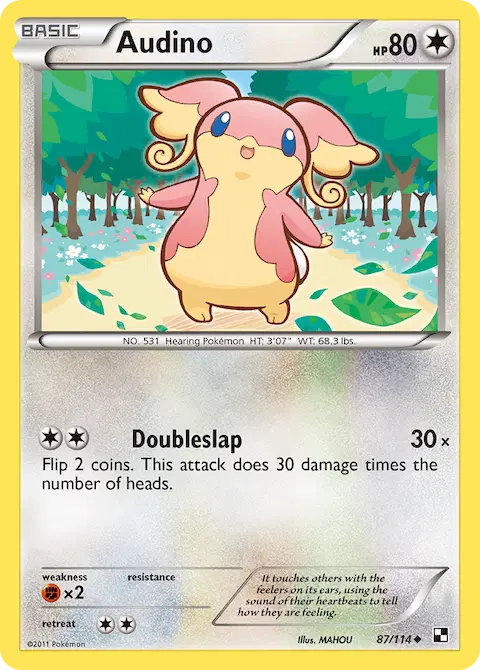 Audino, Black & White 87/114