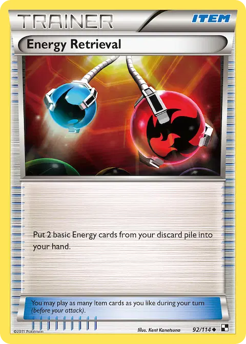 Energy Retrieval, Black & White 92/114