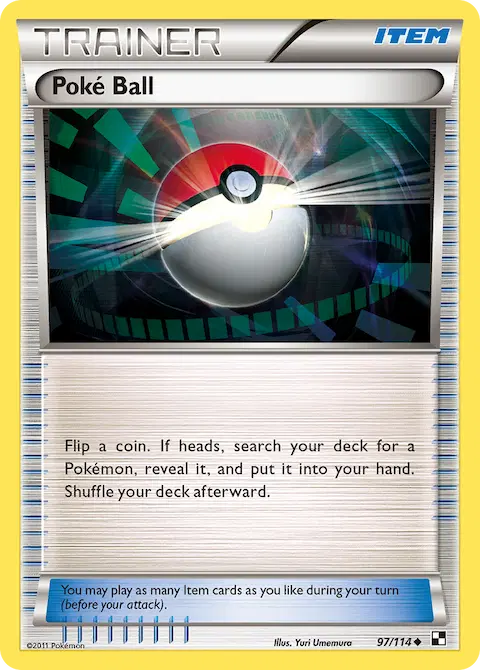 Poké Ball, Black & White 97/114