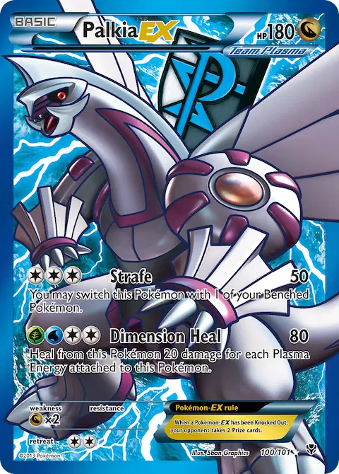 Palkia-EX, Plasma Blast 100/101