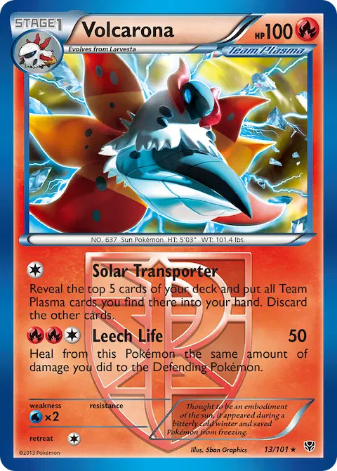 Volcarona, Plasma Blast 13/101