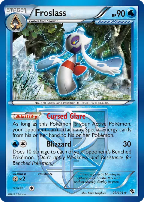 Froslass, Plasma Blast 23/101