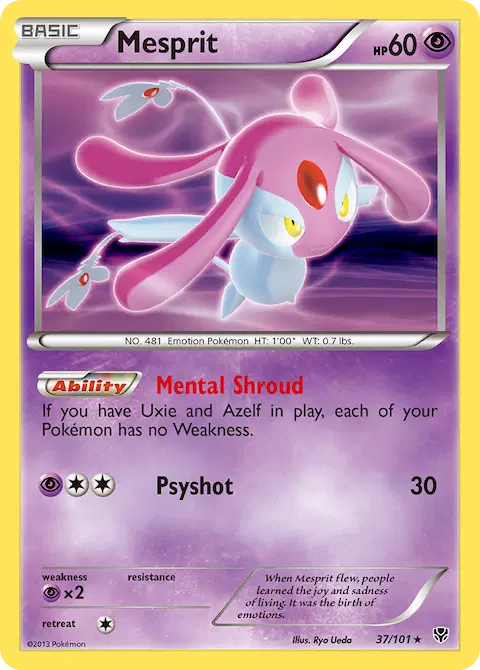 Mesprit, Plasma Blast 37/101