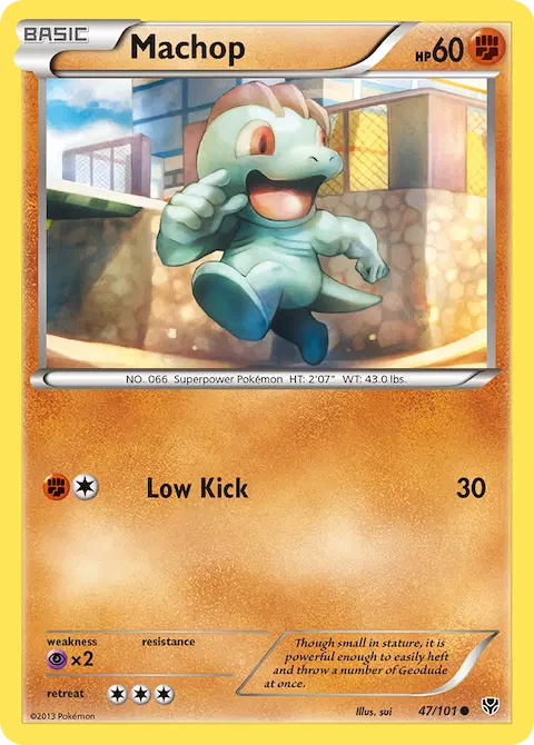 Machop, Plasma Blast 47/101