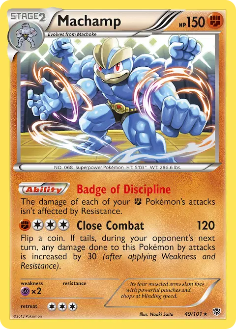 Machamp, Plasma Blast 49/101