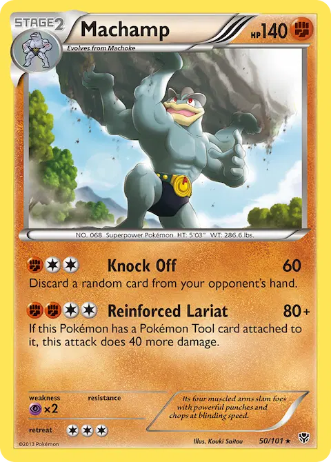 Machamp, Plasma Blast 50/101