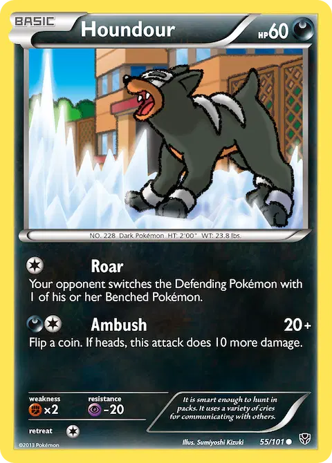 Houndour, Plasma Blast 55/101
