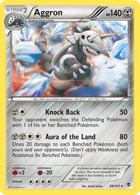 Aggron, Plasma Blast 59/101