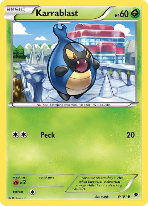 Karrablast, Plasma Blast 6/101
