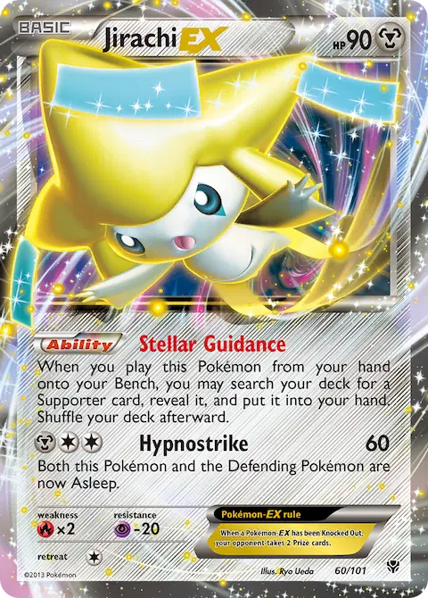 Jirachi-EX, Plasma Blast 60/101