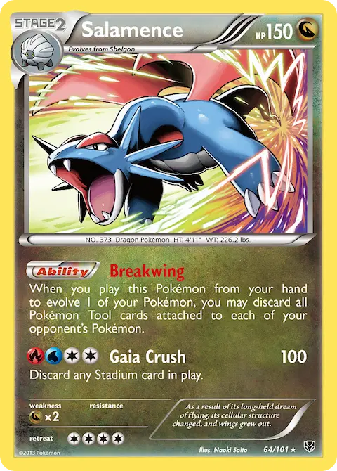 Salamence, Plasma Blast 64/101
