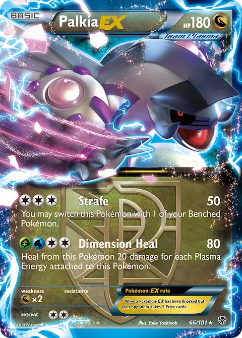 Palkia-EX, Plasma Blast 66/101