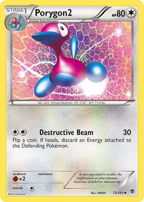 Porygon2, Plasma Blast 73/101