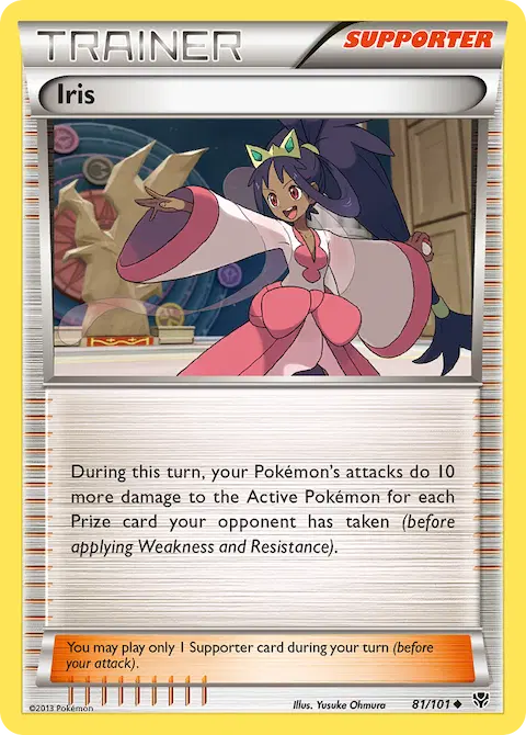 Iris, Plasma Blast 81/101